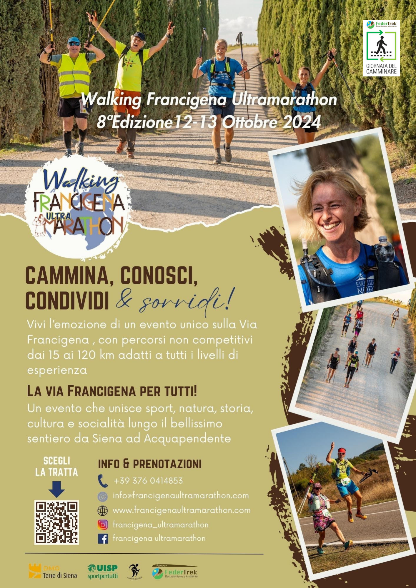 WALKING FRANCIGENA ULTRAMARATHON 2024