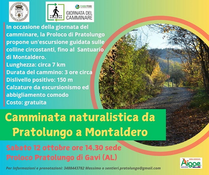 Camminata naturalistica da Pratolungo a Montaldero
