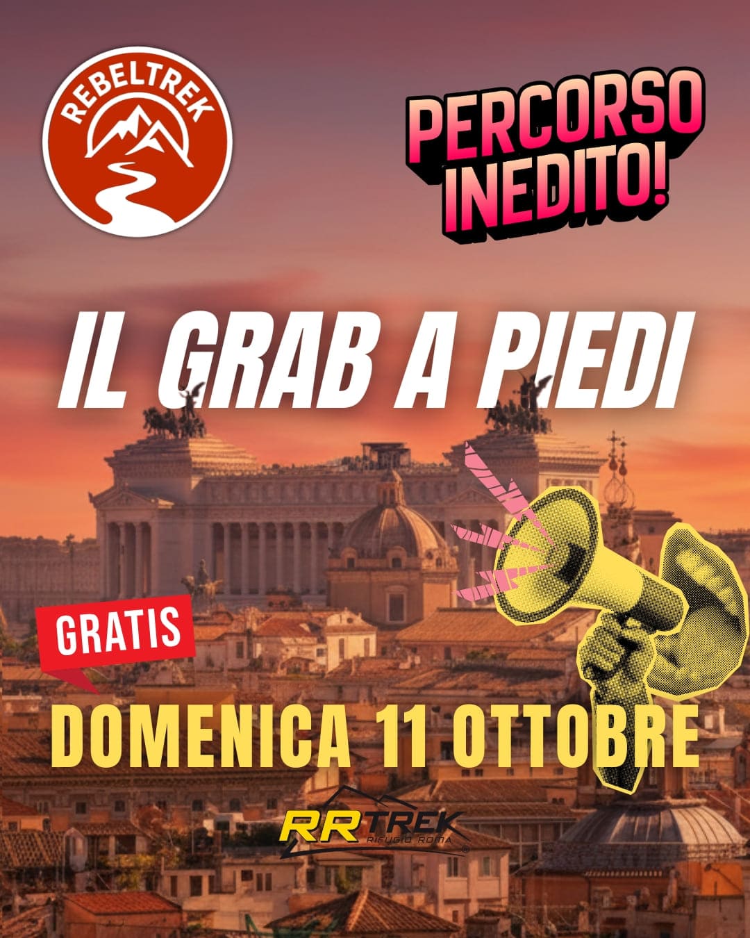 IL GRAB A PIEDI con REBELTREK