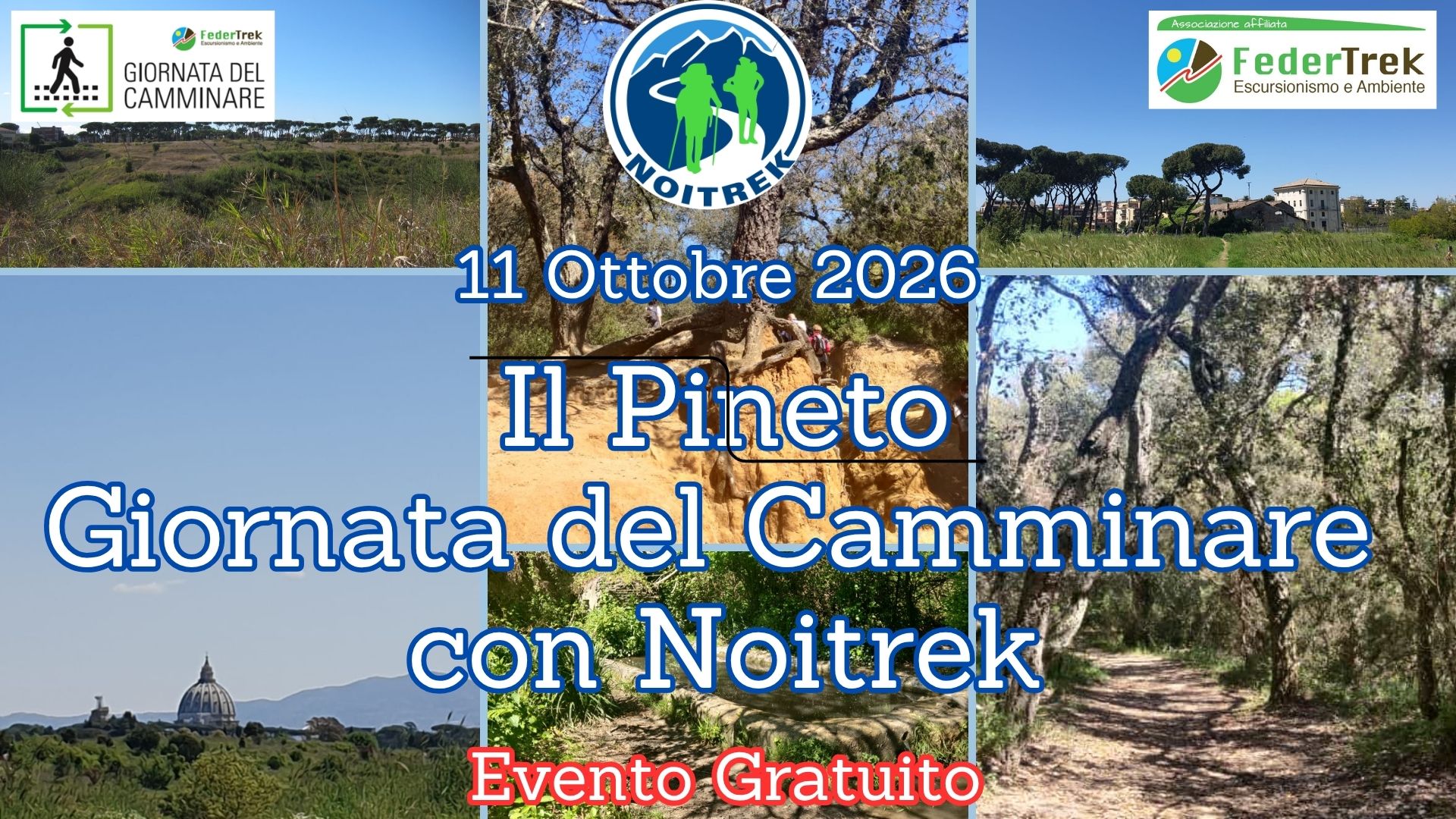 Il Pineto. Giornata del camminare con Noitrek